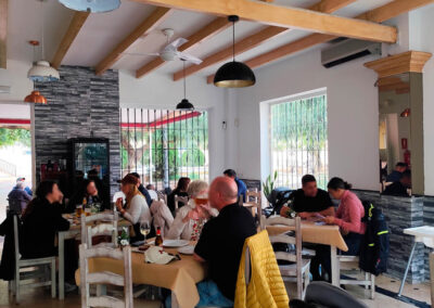 Photography of the Abanico Restaurant in Estepona