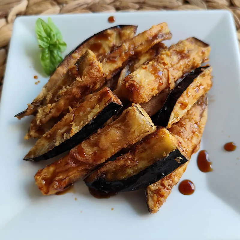 Berenjenas con PX - Restaurante Abanico Estepona